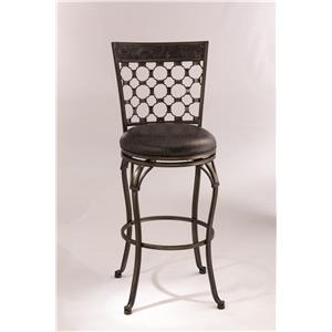 Hillsdale Metal Stools Swivel Counter Stool